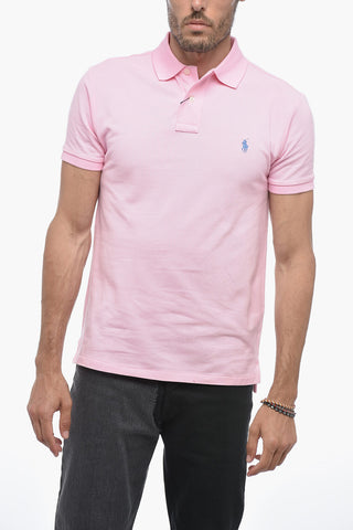 Piquet Cotton Polo with Embroidered Logo