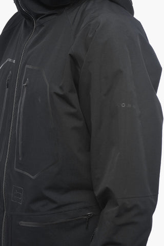 Nylon WINTER TRAIL Windbreaker Jacket with Frontal Zip