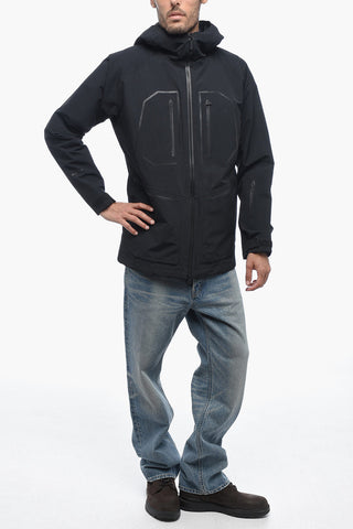 Nylon WINTER TRAIL Windbreaker Jacket with Frontal Zip