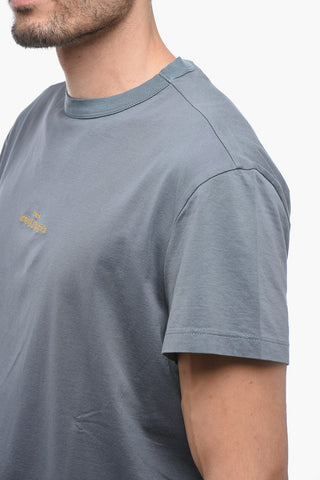 MM10 T-Shirt in Cotone REVERSE MAISON con Ricamo