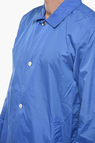 SHIRT Back Printed Nylon Windbreaker Jacket