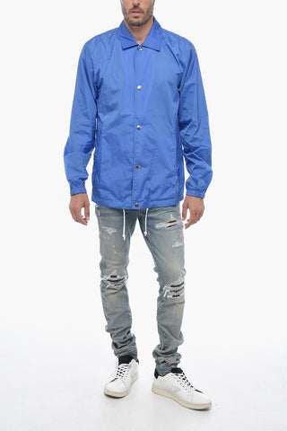 SHIRT Back Printed Nylon Windbreaker Jacket