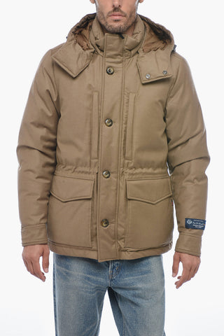 Virgin Wool MOUNTAIN Parka with Removable Hood