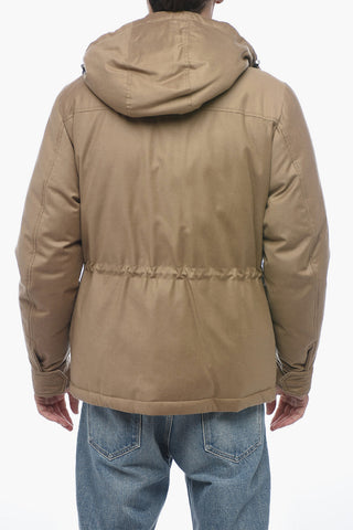 Virgin Wool MOUNTAIN Parka with Removable Hood