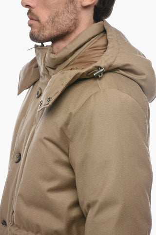 Virgin Wool MOUNTAIN Parka with Removable Hood