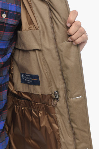 Virgin Wool MOUNTAIN Parka with Removable Hood
