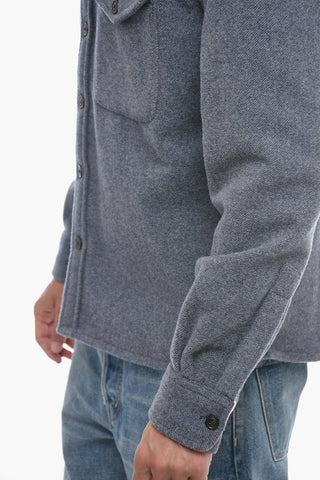 Overshirt ALASKAN in Twill con Doppio Taschino