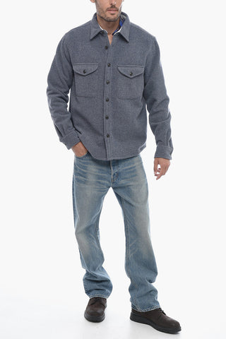 Overshirt ALASKAN in Twill con Doppio Taschino