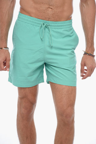 Solid Color CHASE Swim Shorts with 3 Pockets