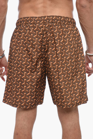 Costume Boxer Con Stampa A Fantasia