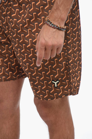 Costume Boxer Con Stampa A Fantasia