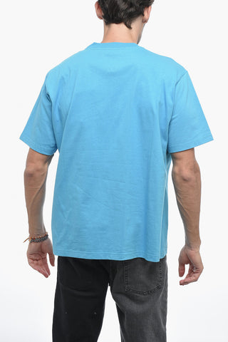 T-Shirt Girocollo in Cotone