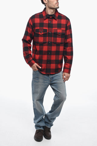 Buffalo Checked ALASKAN Overshirt with Double Breast Pocket