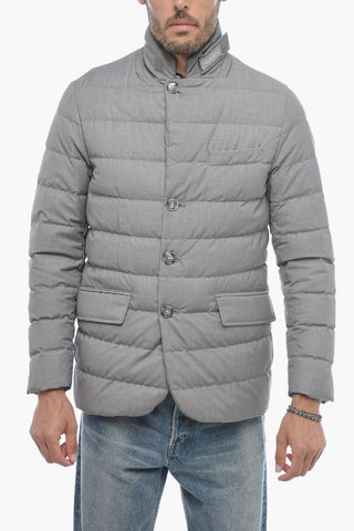Piumino LUXE Trapuntato con Spacchi Laterali