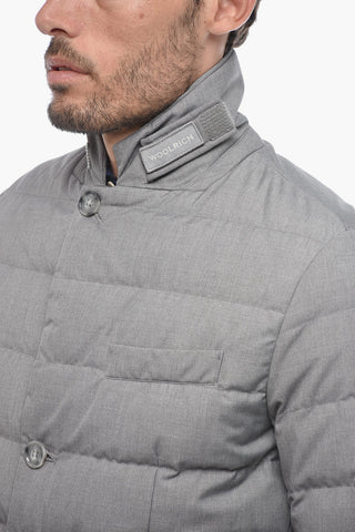 Piumino LUXE Trapuntato con Spacchi Laterali