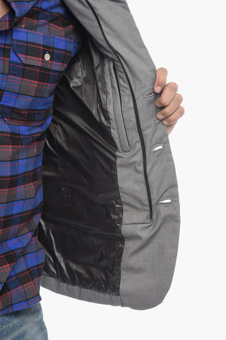 Piumino LUXE Trapuntato con Spacchi Laterali