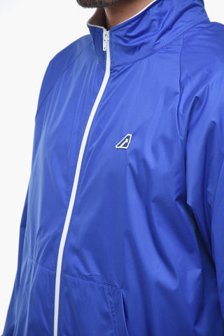 Logo Printed Windbreaker Jacket