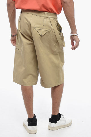 Cotton Shorts with Strap