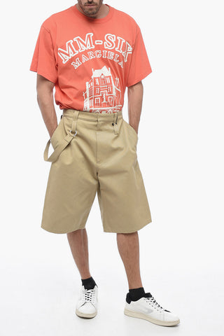 Cotton Shorts with Strap