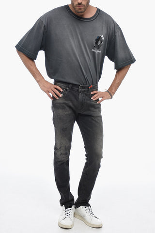Jeans 2019 D-STRUKT Effetto Distressed L.32