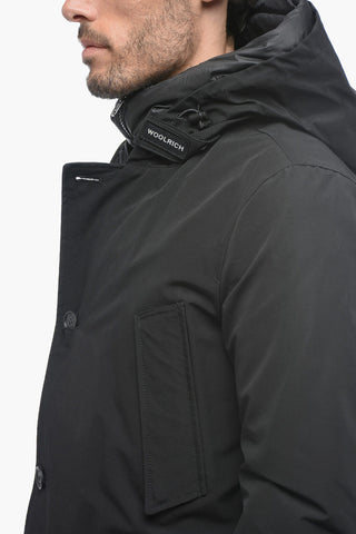 Parka in Tinta Unita con Interno Removibile 