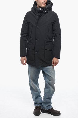 Parka in Tinta Unita con Interno Removibile 
