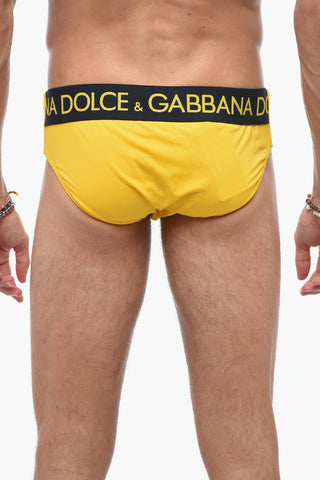 Costume da Bagno Slip in Nylon Stretch
