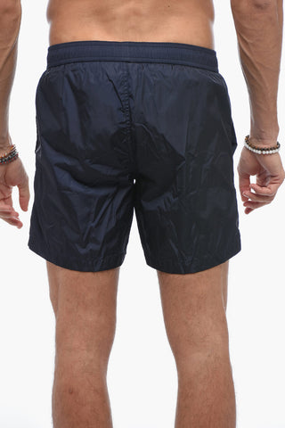 Costume da bagno Boxer in Nylon Con 2 Tasche