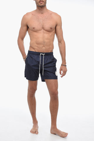 Costume da bagno Boxer in Nylon Con 2 Tasche