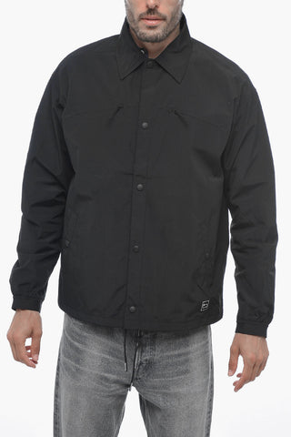 Nylon MOUNTAIN STROLL Overshirt with Snap Buttons