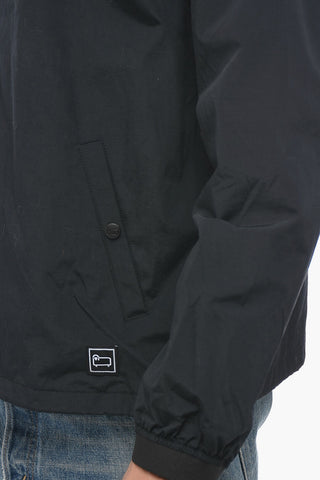 Nylon MOUNTAIN STROLL Overshirt with Snap Buttons