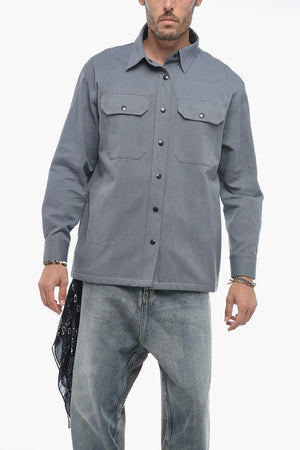 Overshirt in Misto Cotone PENNY con Dettaglio Bandana