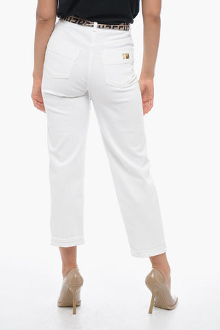 Monogram Belted URBAN Cropped Fit Denims 19cm