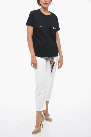 T-Shirt in Cotone URBAN con Taschini Gioiello