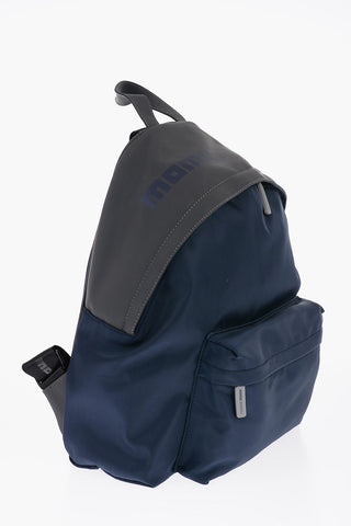 Zaino in Nylon con Tasca Esterna