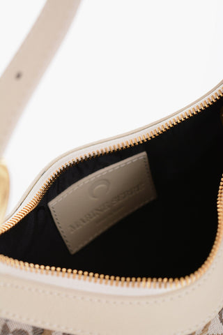 Borsa A Mano Hobo Con Ricamo Monogram