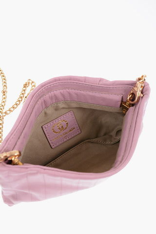 Pochette In Pelle Con Tracolla