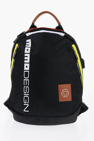Zaino in Nylon con Tasca Esterna