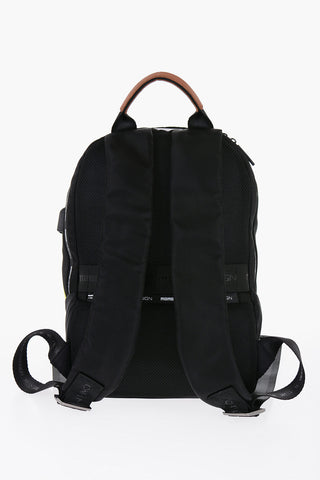 Zaino in Nylon con Tasca Esterna