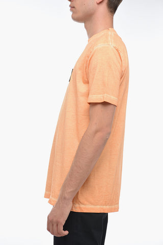 T-Shirt SUNSET CROSS mit Patch-Logo