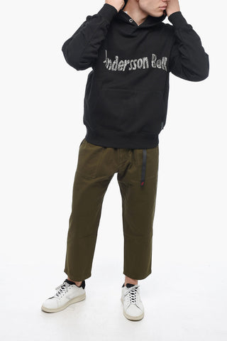 Embroidered Logo Hooded Sweatshirt