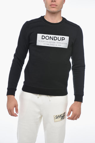 Logo Print Crewneck Sweater