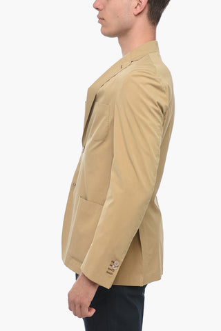 ID Ungefütterte Jacke aus Baumwolle und Seide