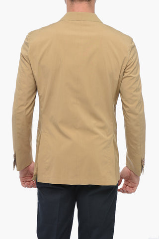 ID Ungefütterte Jacke aus Baumwolle und Seide