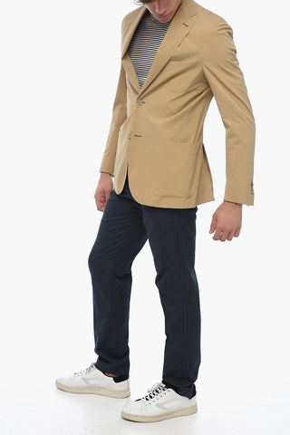 ID Ungefütterte Jacke aus Baumwolle und Seide