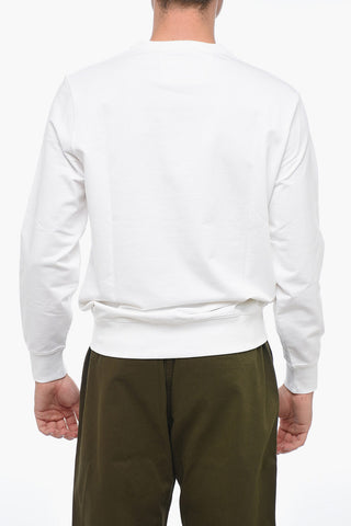THE METROPOLIS SERIES Crew Neck Cotton Blend Sweatshirt