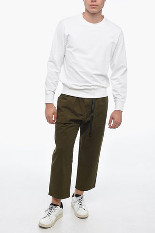 THE METROPOLIS SERIES Crew Neck Cotton Blend Sweatshirt