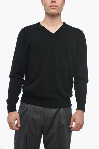 V Neck Pure Cashmere Sweater