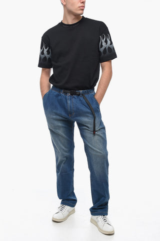 Jeans Regular Fit Con Coulisse