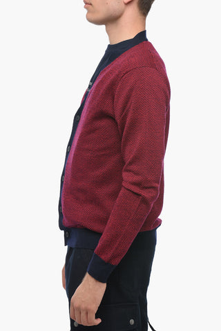 Cardigan Merino 2 Colori Bottoni M/ L